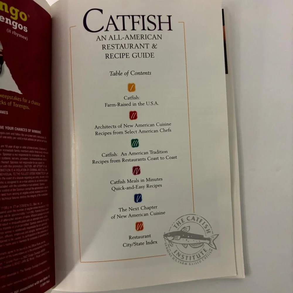 Catfish An All-American Restaurant & Recipe Guide Cookbook Catfish Institute
